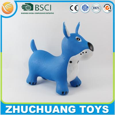 China jumping inflatable cartoon animal toy dog for sale