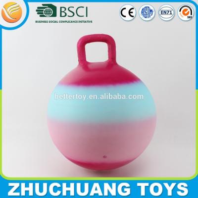 China spray painting beach hopper ball girl jumping for sale