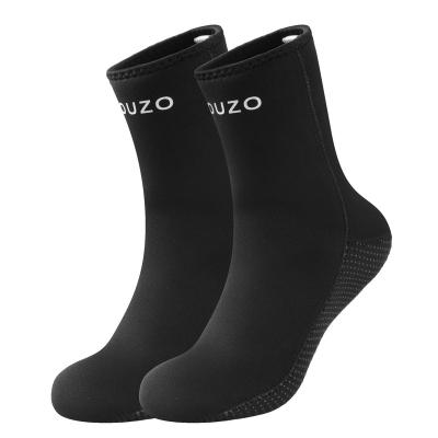 China Waterproof OUZO 5MM Water Socks For Women Men Waterproof Wetsuit Diving Socks for sale