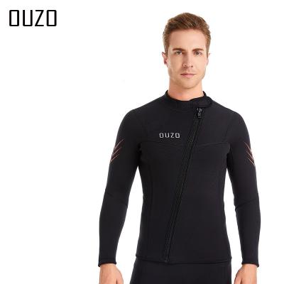 China OUZO 3mm Dive Wetsuit Top Neoprene Wetsuit Anti-UV Jacket for sale