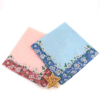 China Various Patterns Printed Cotton Handkerchiefs for sale