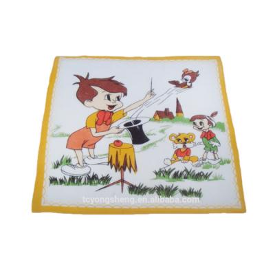 China Soft Good Quality Printed Soft Cotton Handkerchief For Kids for sale