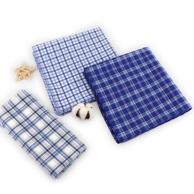 China Yarn Dyed Light Color Handkerchief Light Color Mens Handkerchief Square Novelty Hot Selling Soft 100% Cotton Men's Handkerchiefs for sale