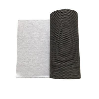 China Non-Slip Anti-Slip Needle Punched Latex Backing White Outdoor Floor Mat Roll For Heat Transfer Printing for sale