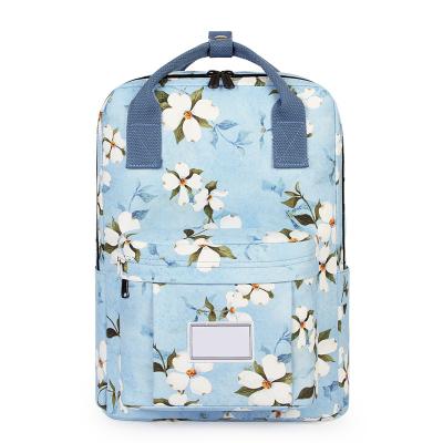 China New Fashion Stylish Durable Anti-theft Waterproof Printed Lady School Backpacks Leisure Travel School Backpack For Teens for sale