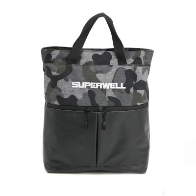 China New Design PU All Open Duffel Bag Gym Sports Polyester Lightweight Sports Travel Bag To Weekender for sale