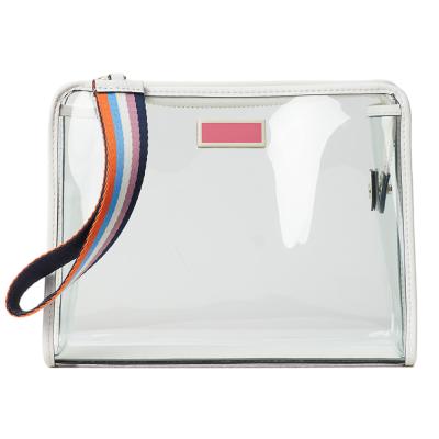 China Fashion PVC Clear Large Capacity Bag Travel Pouch Cosmetic Organizer Cosmetic Pouch for sale