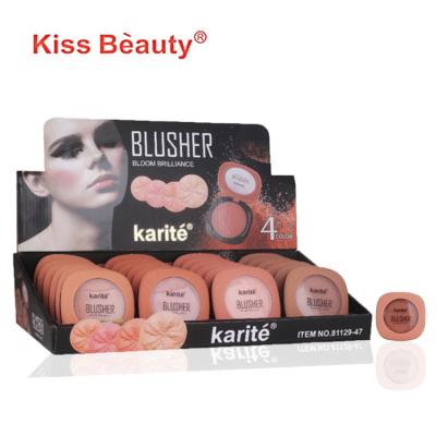 China Complexion Is Kiss Beauty Ruddy Blush Private Label Best Make Up Customized Face Blush for sale