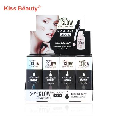 China Highlight Kiss Beauty Makeup Private Label Natural Liquid Foundation for sale