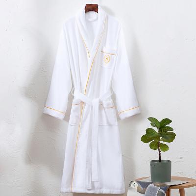 China Wholesaler Luxury Hotel High Quality 100% Cotton Satin QUICK DRY Embroidered Women Bathrobes for sale