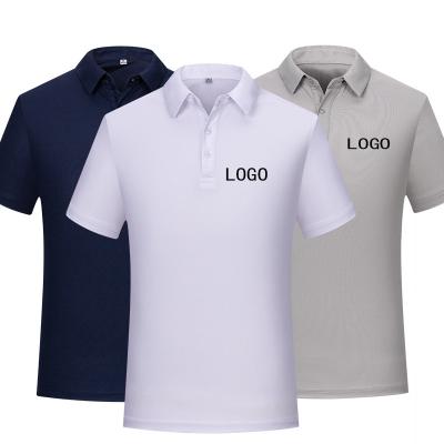 China Wholesale Anti-Wrinkle High Quality Custom Design Plain Mesh Polo Shirt For Men Short Sheath White Breathable Quick Dry Mens Polo Shirt for sale