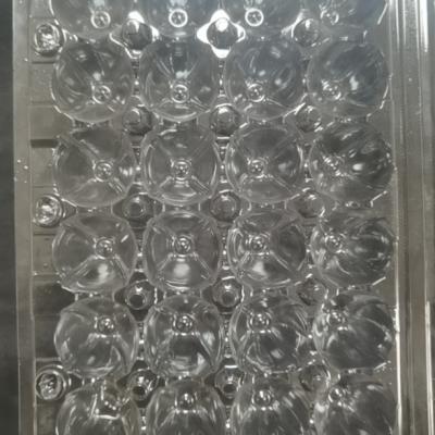 China Custom Plastic Fruit Blister Clamshell Packaging Box For Quail Eggs Chicken Eggs Goose Eggs With 24 Holes for sale