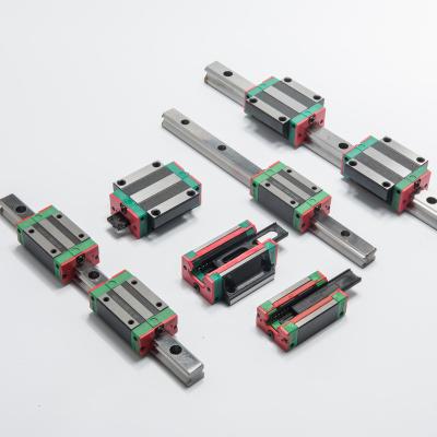 China 100% RGW45H Interchangeable Linear Guide With Linear Slider Guideway 45mm Te koop