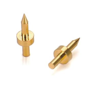 China Mechanical Machined Pins Precision CNC Brass Parts Customized Size for sale