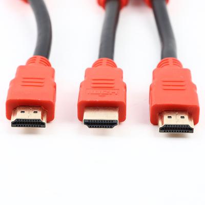 China Gold Plated Molded Cable Assembly 4K HDTVI 1.4 2.0 Cable 30AWG For PC TV for sale