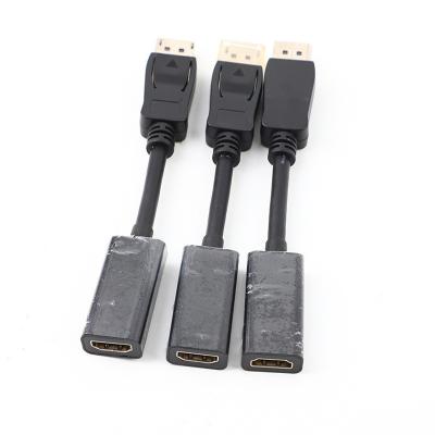 China DP Male TO HDTV Female HDTV Adapter Cable 4K 30HZ Fast Charging Data Transfer for sale