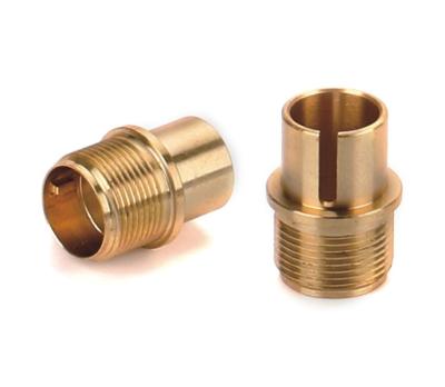 China Customized Brass CNC Machining Parts 1.5mm 2mm 4mm 5mm 6mm 8mm Precision Copper for sale