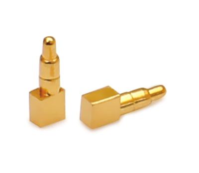 China Industrial Spring Loaded POGO Pin Gold Plated Battery Pogo Pin SMT Type H4.2mm for sale