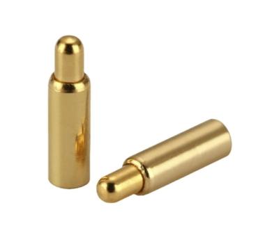 China Brass Gold Plating Pogo Pin Connector Spring Force Double Head H6.0mm Smd Type for sale