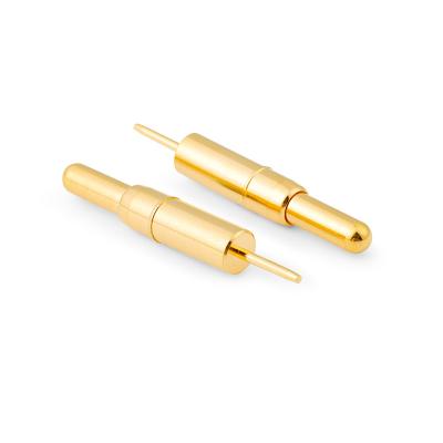 China ODM Brass Contact Pogo Pin Connector 2A 3A 5A 10A High Current Pogo Pin for sale