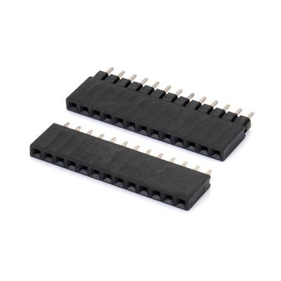 China 2.0mm Pitch Dual Row 180 Degree Board To Board Connector Female Pin Header Connector for sale