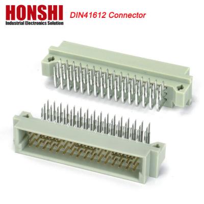 China Euro Din 41612 Connector 3 rijen Plug Header Man Eurocard Connectors 48 Pin Rechthoek Te koop