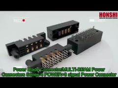 HCP Power Connector 4pin 5.08mm Battery Female Connector Withstand 40amp Rated Current