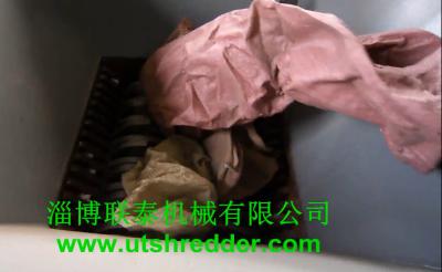 China Plastic woven bag shredder/Jumbo bag shredder/waste plastic product shredder for sale