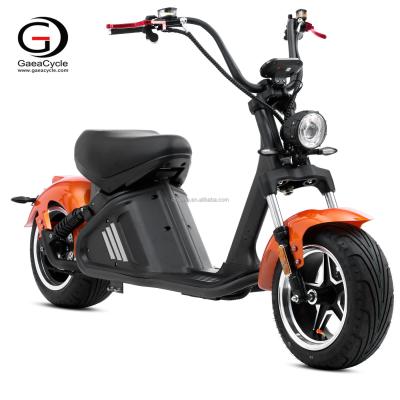 China Gaea m2 60V40AH Citycoco 3000W Unisex EEC Chopper Electric Scooter From EU USA Warehouse for sale