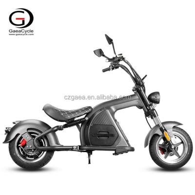 China 2022 New Gaea Citycoco M8 USA Electric Scooter Warehouse Fat Unisex Powerful Tire For Adult for sale