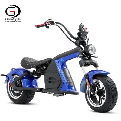 China Cocos M8 City Warehouse American/EU Electric Scooters Wholesale Unisex Electric Motorcycle 2000W 60v 40ah Tire Citycoco for sale