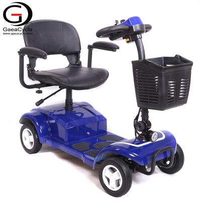 China Hot sale unisex electric e scooter 4 wheel foldable mobility scooter for the elderly for sale