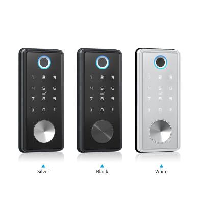 China Zinc alloy smart key home digital keylesslock smart door lock digital door peekaboo for sale