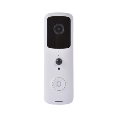 China Wireless Indoor Wifi PIR Home Security Tuya Chime Visual WiFi Smart Doorbell Wireless Indoor Ring Doorbell With Camera Intercom for sale