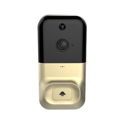 China Waterproof Wifi Wireless Visual Doorbell Phone Door Ring Intercom Security Camera Smart Door Bell for sale