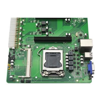 China High Performance Industrial Wholesale LGA1150 Motherboard DC-Input with VGA, Single LAN, SO-DIMM-DDR3, MINI-SATA, PCIE*8 for sale