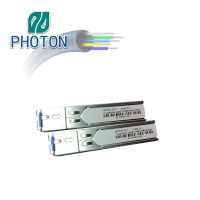 China Ftth SFP GPON Class C+ SFP OLT Optical GPON SFP Transceivers for sale