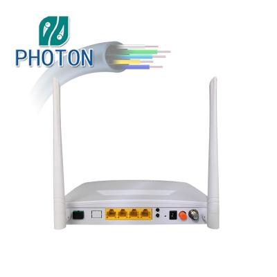 China FTTH Opitc Fiber Router ONU 1GE+3FE+WIFI+CATV GPON HGU XPON ONU for sale