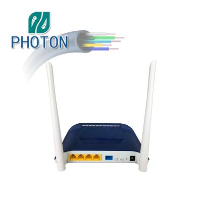 China FTTH Fiber Optic Equipment GPON 1GE+3FE+WIFI HGU XPON ONU for sale