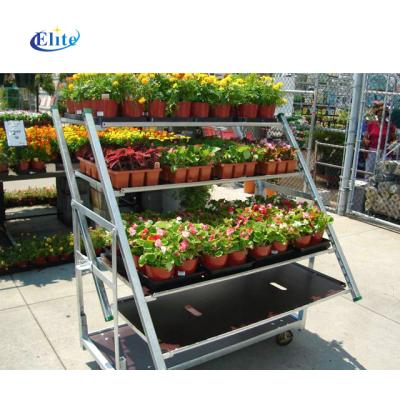 China Low Noise Car Trailer A11 Danish Potted Plant And Flower Cart Carts for sale