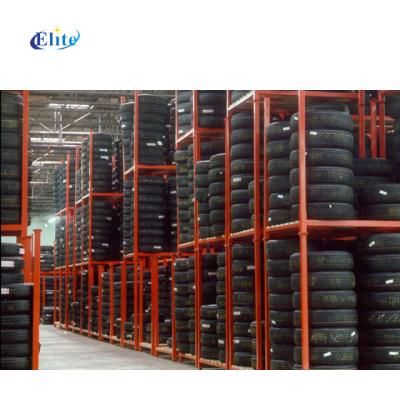 China Heavy Duty Corrosion Protection Truck Tire Storage Metal Rack Warehouse Storage Rack for sale