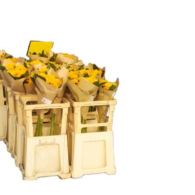 China Modern Danish Flower Carry Storage Auction Square Bucket for sale