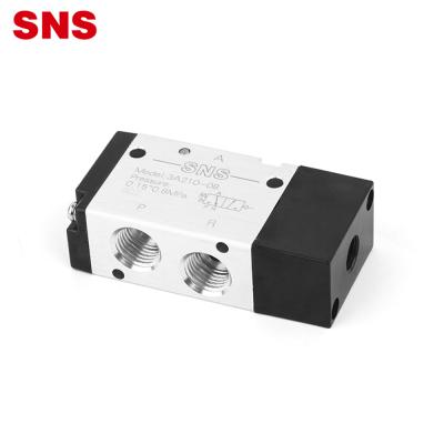 China Other SNS 3A Series Three Way Two Position Industrial Solenoid Air Remote Pneumatic Control Valve for sale