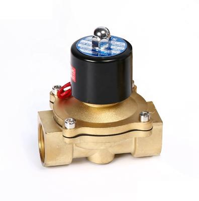 China General SNS 2W250-25 1 inch normally closed brass solenoid valve with DC12V DC24v AC220V for sale