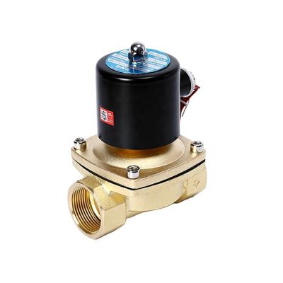 China SNS 2W400-40 General Brass Solenoid Valve Water 24v DC for sale