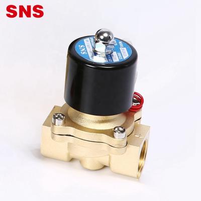 China SNS 2W200-20 General Wholesale Brass Control Valve Water Solenoid Valve for sale