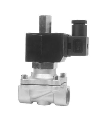 China Factory SNS 2WBK stainless steel normally open pneumatic solenoid control valve for sale