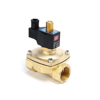 China Other SNS 2WK Series Water Normally Open Brass Solenoid Valve with 12V, 24VDC, 220V for sale