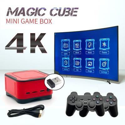 China Other Sundi Rubik's Cube Mini Arcade HD Mini Retro Game Console Dual Handle Wireless Home PS1 Game Console Speaker for sale