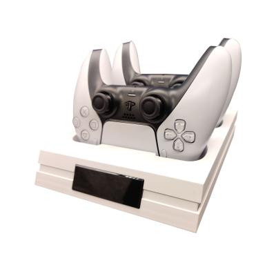 China ABS+PC PLAY New X Game Controller Double Charge Dock For PS5 Gamepad Charging Stand For PS5 Console Remote Wholesale Hot High Quality for sale